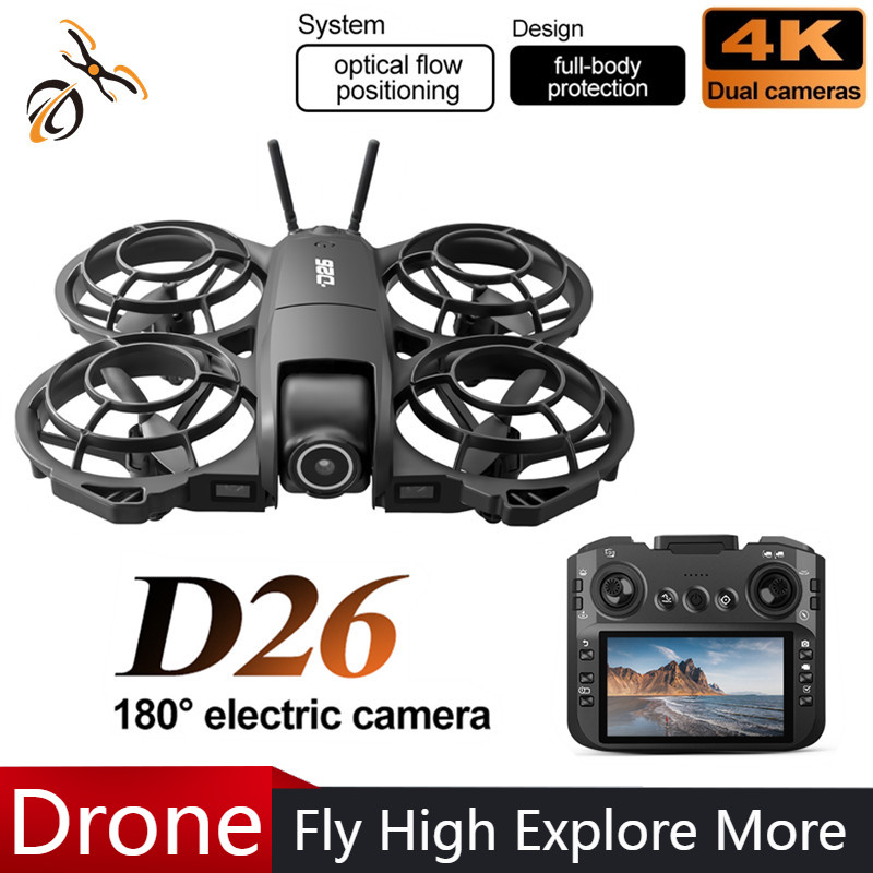 Drone Gimbal Brushless - D26 Drone 4K Luchtfoto HD 180