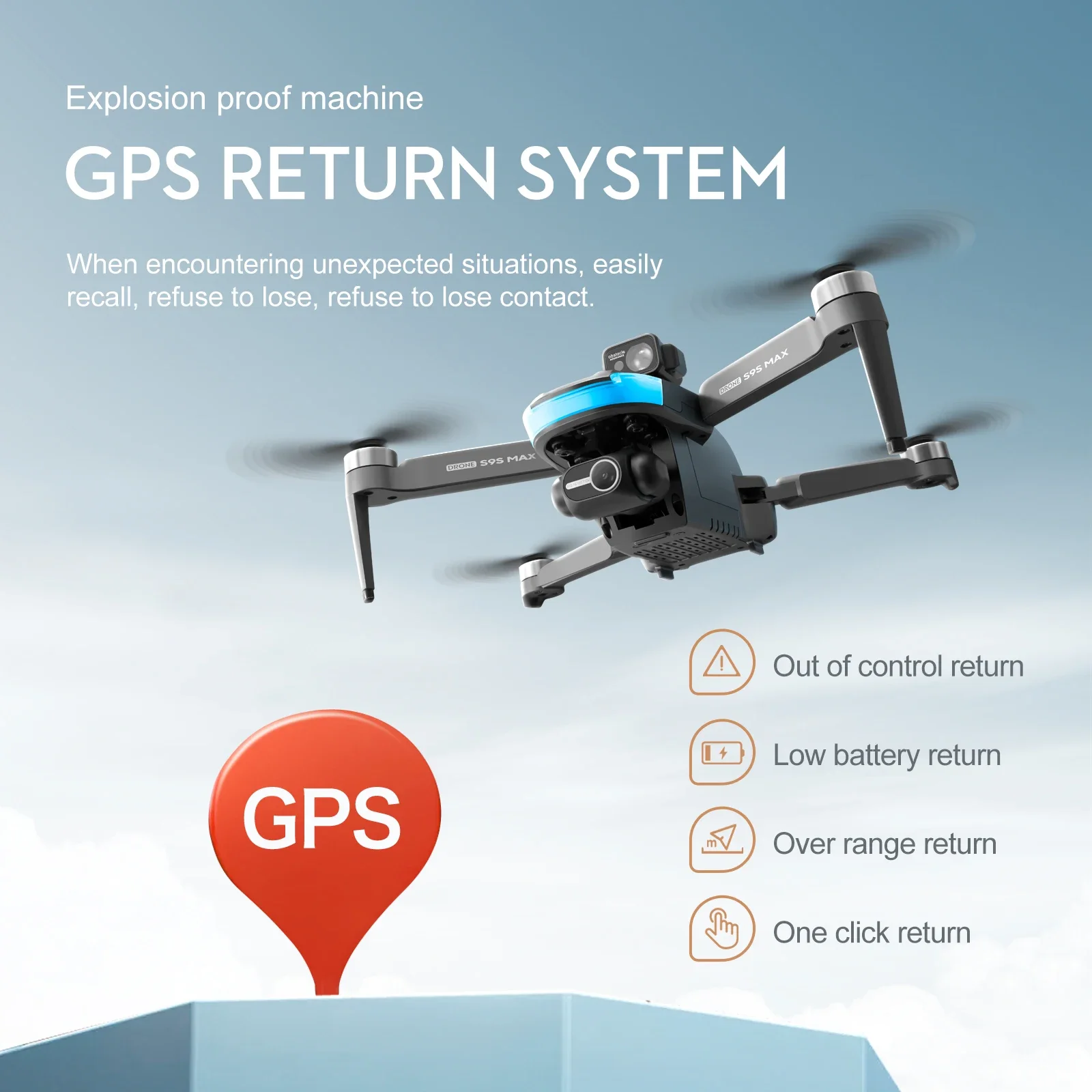 NIEUWE S9S MAX MINI Drone 4K 2 - Drone Gimbal Brushless recensie en prijs