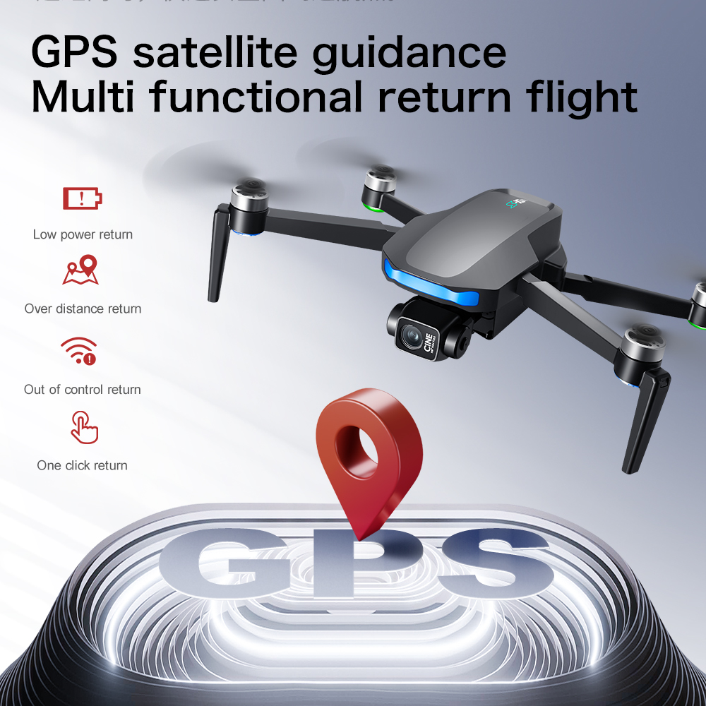 Nieuwe S-X1 MAX Drone GPS 8K P - Drone Gimbal Brushless recensie en prijs