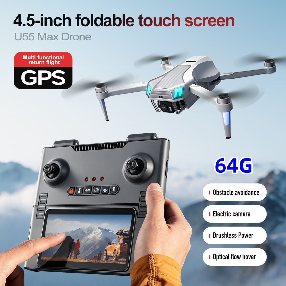 NCZOBOE U55 RC Drone HD Dubbel - Drone Gimbal 2 Axis recensie en prijs